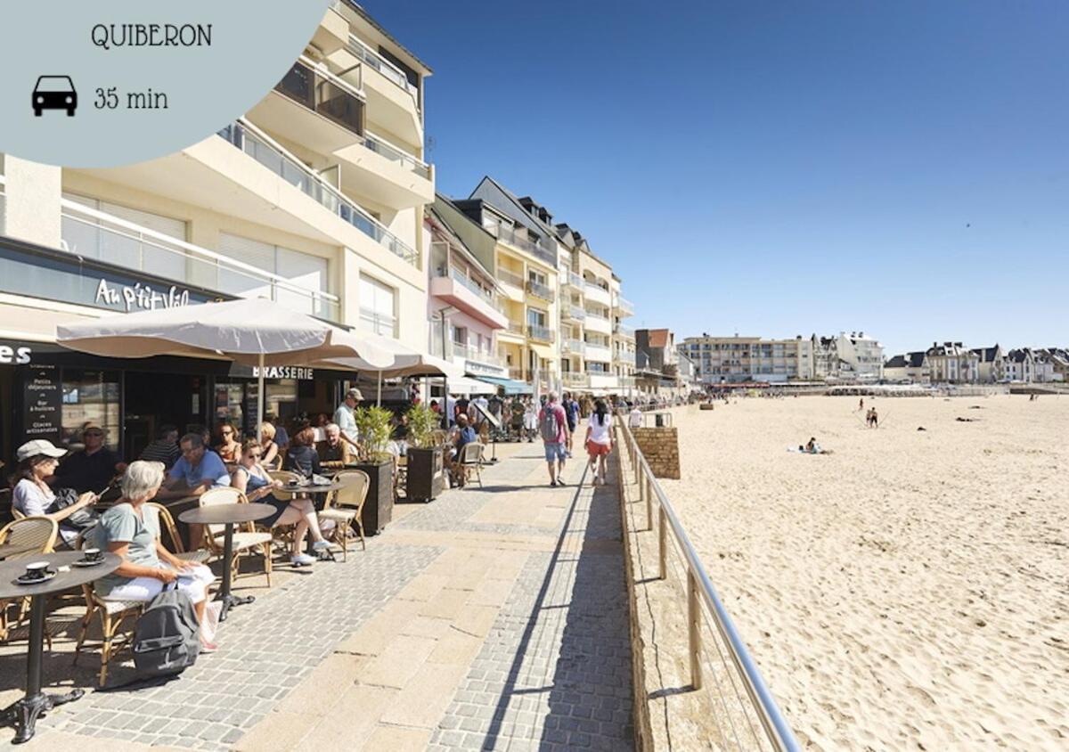 Ty Malauna Jacuzzi La Trinite-sur-Mer Bagian luar foto