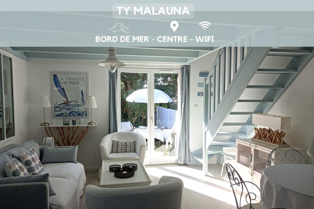 Ty Malauna Jacuzzi La Trinite-sur-Mer Bagian luar foto