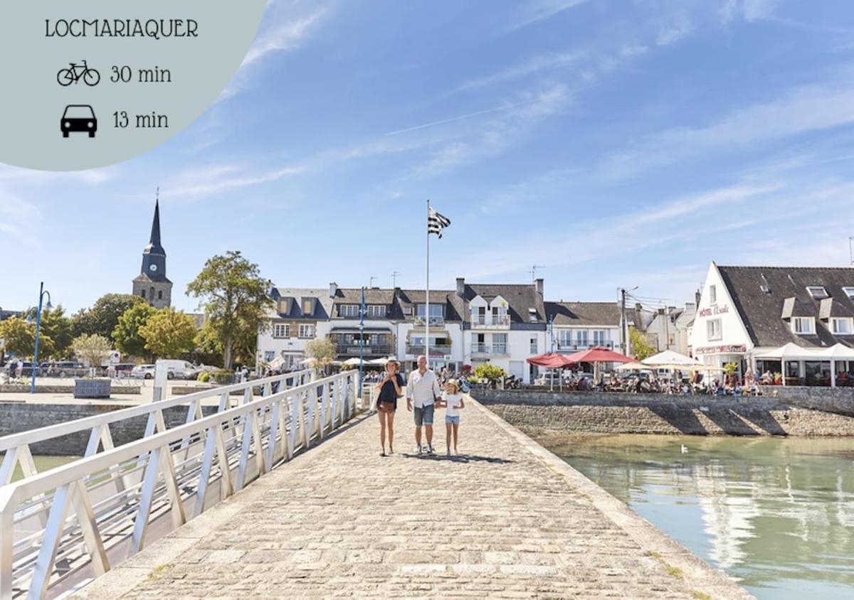 Ty Malauna Jacuzzi La Trinite-sur-Mer Bagian luar foto