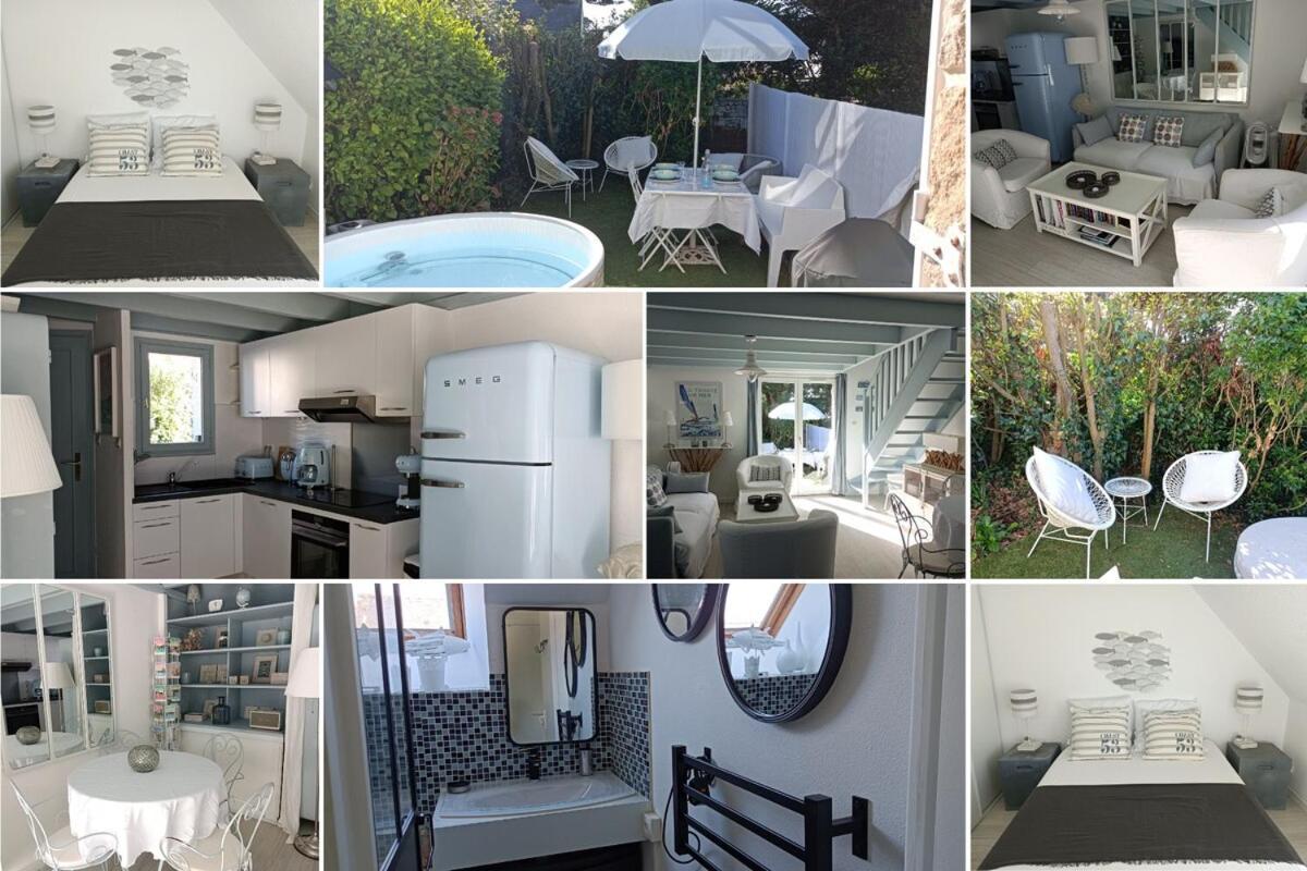 Ty Malauna Jacuzzi La Trinite-sur-Mer Bagian luar foto